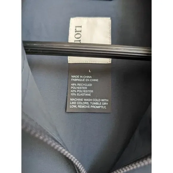 Vuori Venture Track Jacket Mens Large Dark Gray Performance Stretch Full Zipper - Picture 3 of 4